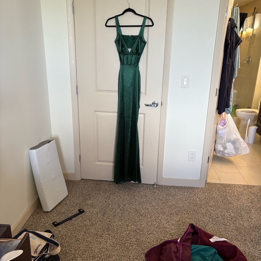 Windsor Green Maxi Dress